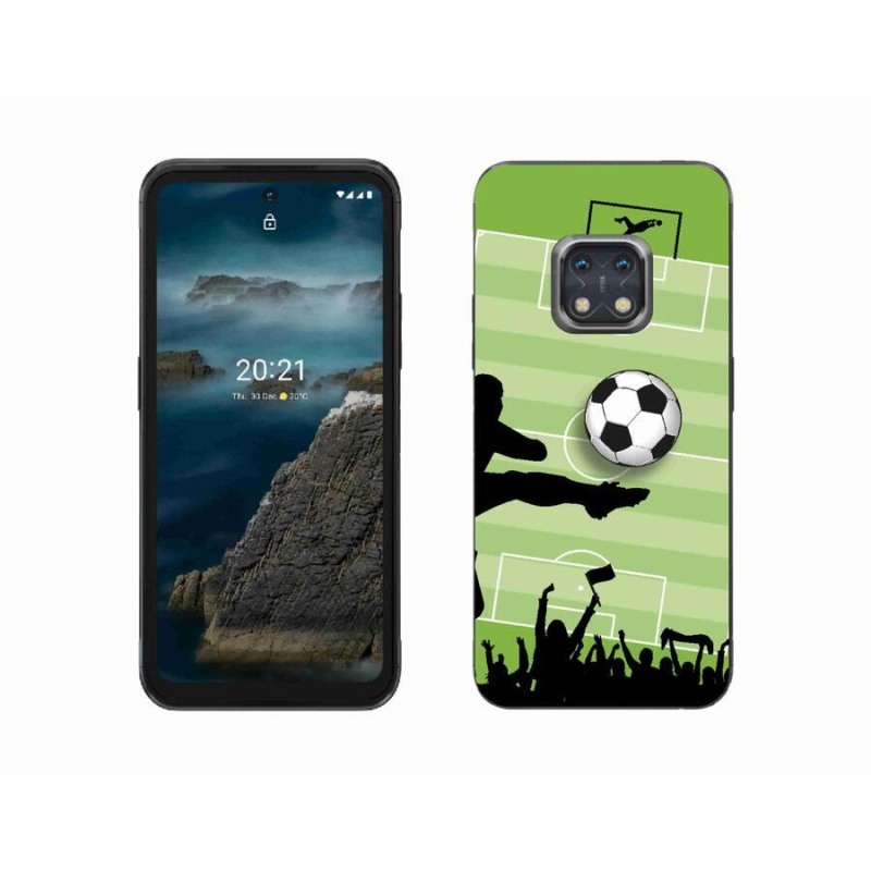 Gélový kryt mmCase na mobil Nokia XR20 - futbal 3