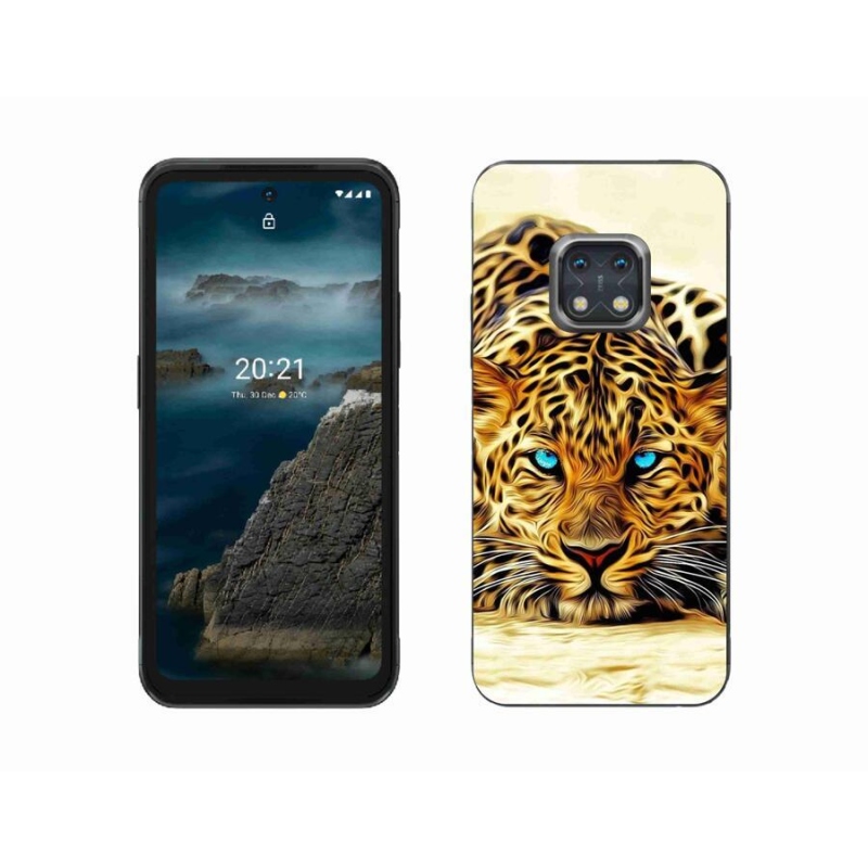 Gélový kryt mmCase na mobil Nokia XR20 - kreslený tiger