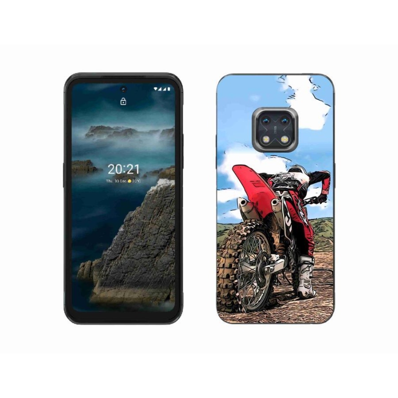 Gélový kryt mmCase na mobil Nokia XR20 - moto