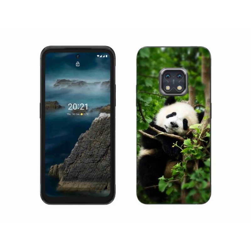 Gélový kryt mmCase na mobil Nokia XR20 - panda