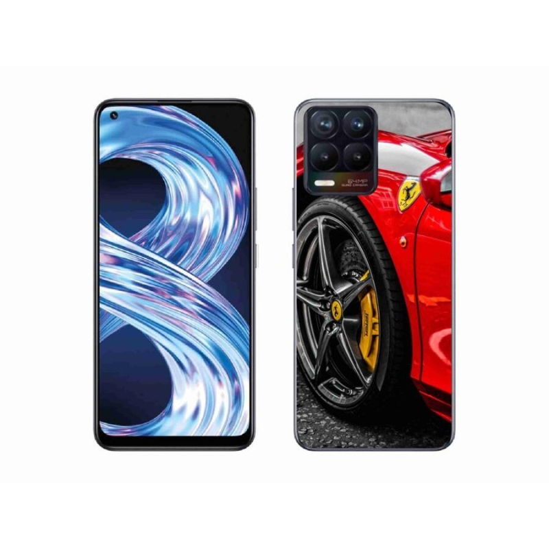 Gélový kryt mmCase na mobil Realme 8 4G - auto 1