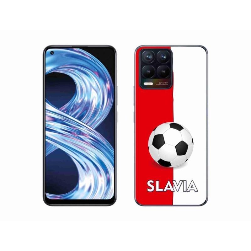 Gélový kryt mmCase na mobil Realme 8 4G - futbal 2