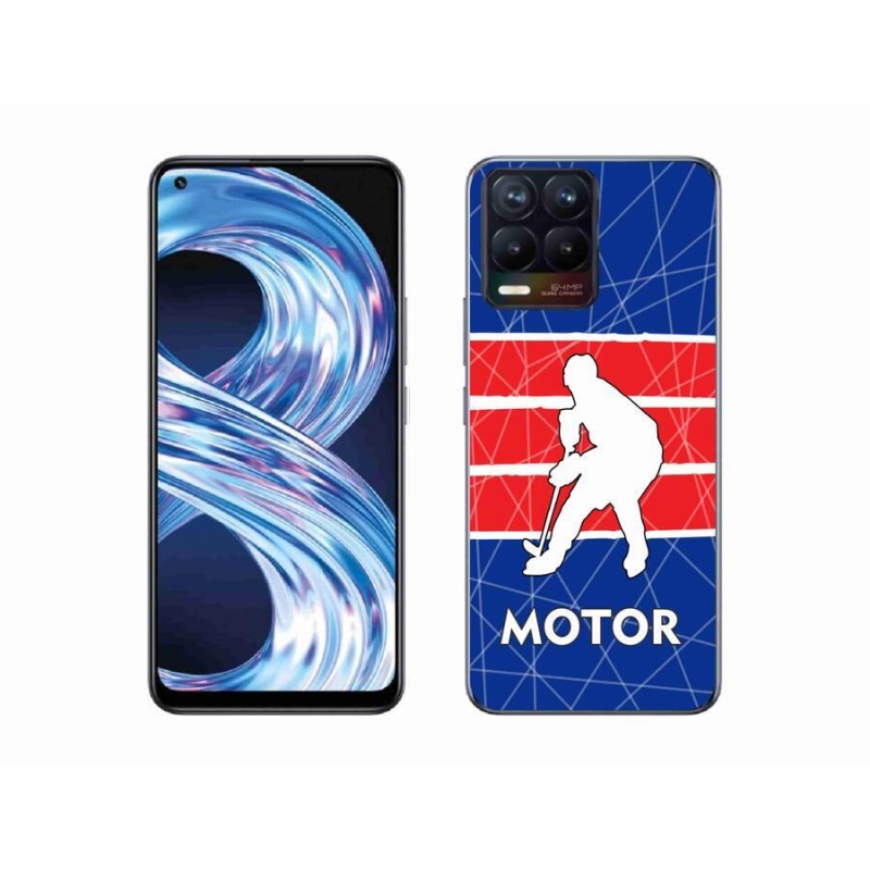 Gélový kryt mmCase na mobil Realme 8 4G - Motor