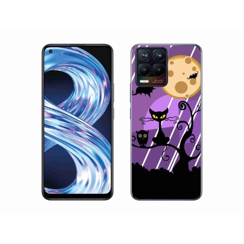 Gélový kryt mmCase na mobil Realme 8 Pro - halloween