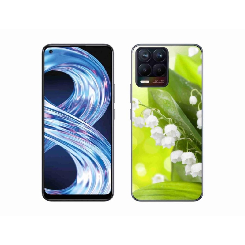 Gélový kryt mmCase na mobil Realme 8 Pro - konvalinka