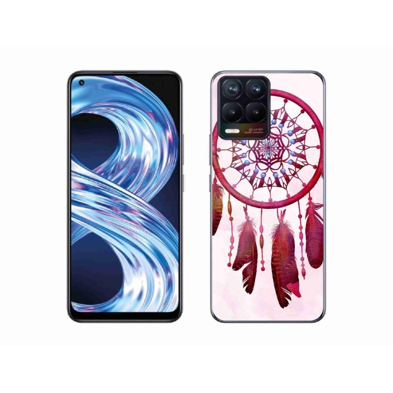 Gélový kryt mmCase na mobil Realme 8 Pro - lapač snov