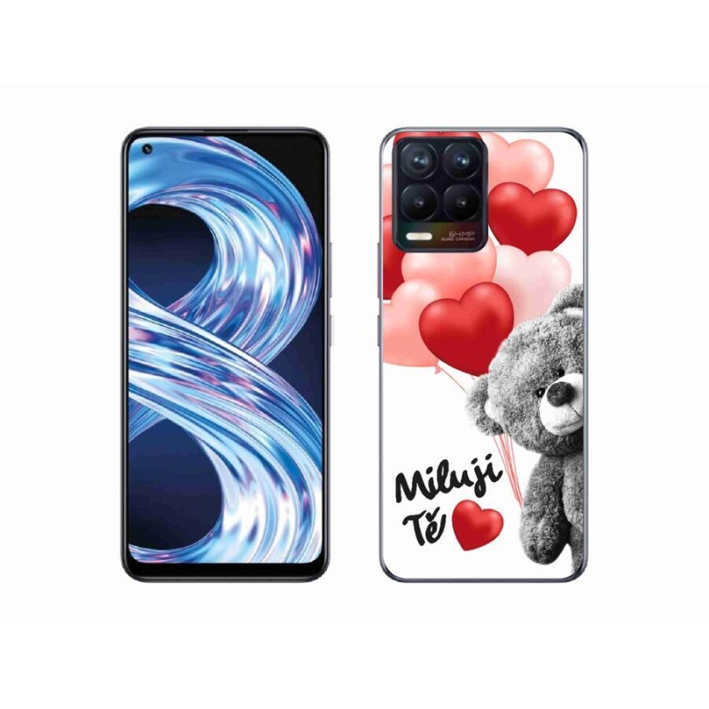 Gélový kryt mmCase na mobil Realme 8 Pro - milujem Ťa