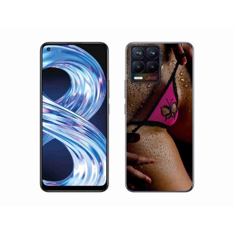 Gélový kryt mmCase na mobil Realme 8 Pro - sexy žena