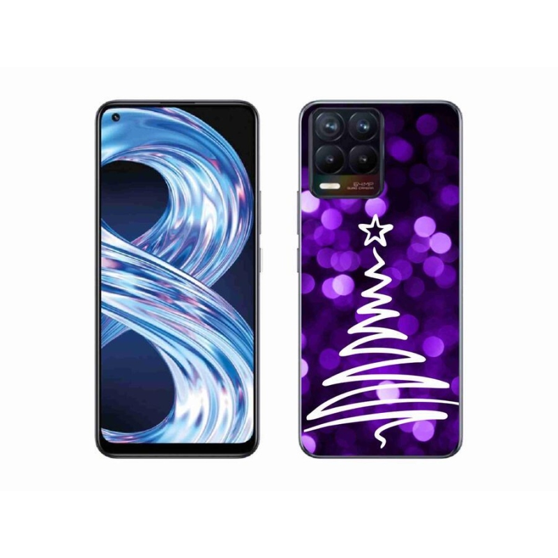 Gélový kryt mmCase na mobil Realme 8 Pro - stromček