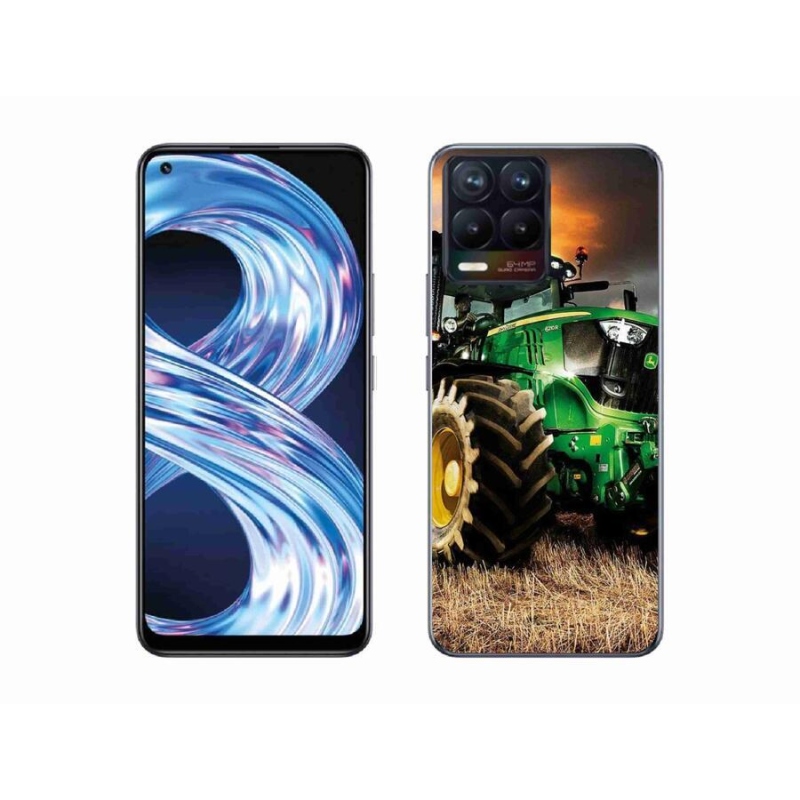 Gélový kryt mmCase na mobil Realme 8 Pro - traktor