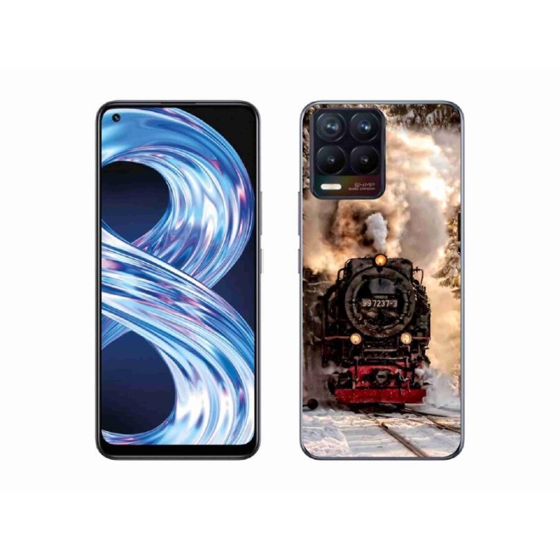 Gélový kryt mmCase na mobil Realme 8 Pro - vlak