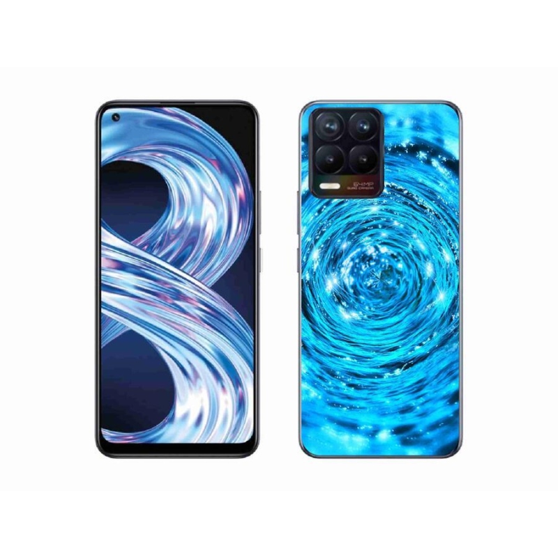 Gélový kryt mmCase na mobil Realme 8 Pro - vodný vír