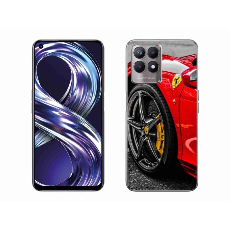 Gélový kryt mmCase na mobil Realme 8i - auto 1