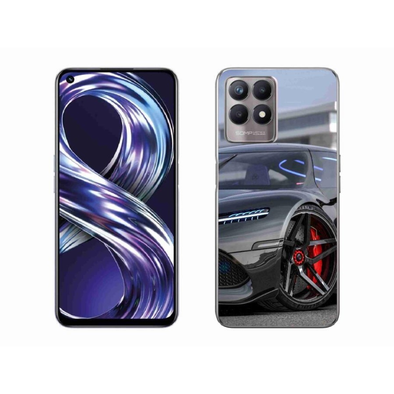 Gélový kryt mmCase na mobil Realme 8i - auto 5