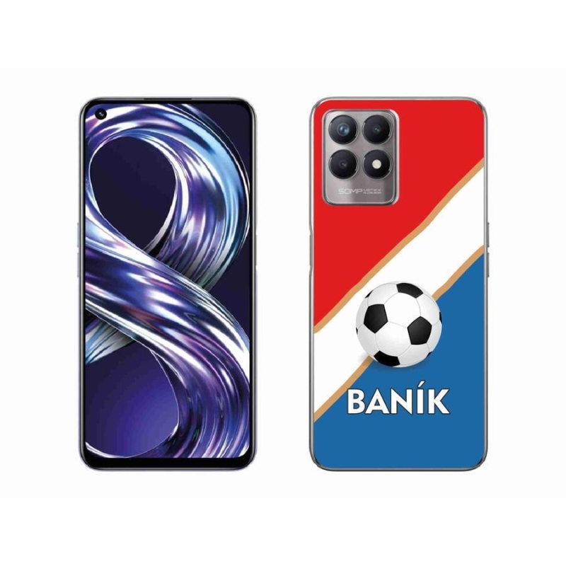 Gélový kryt mmCase na mobil Realme 8i - Baník