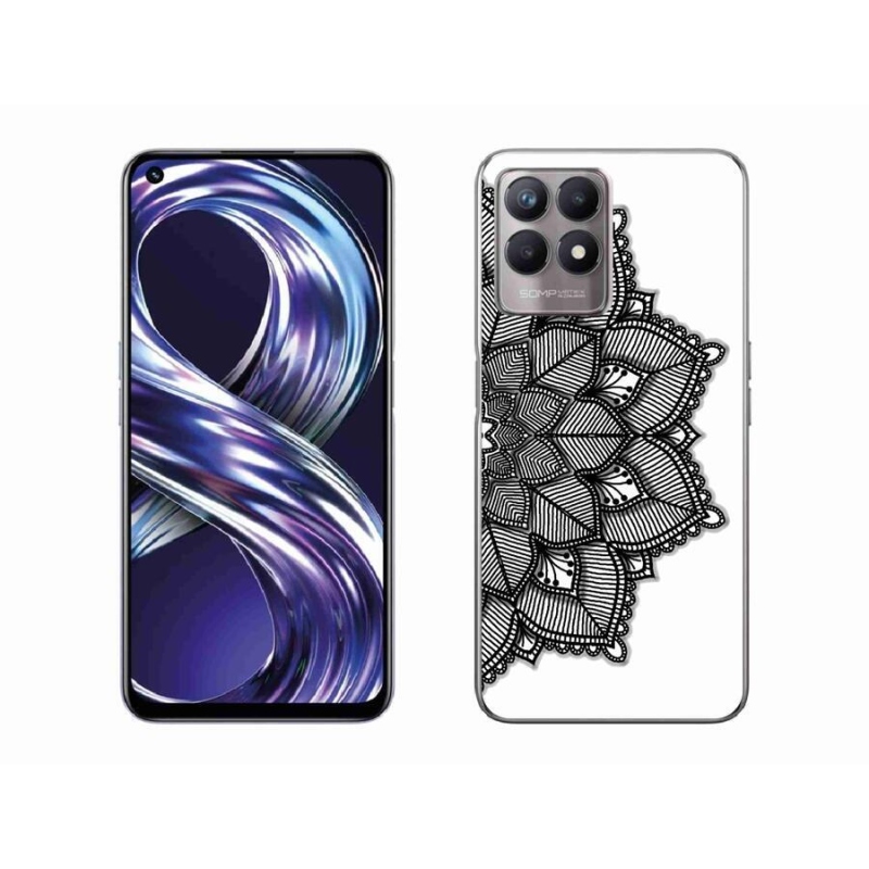 Gélový kryt mmCase na mobil Realme 8i - mandala