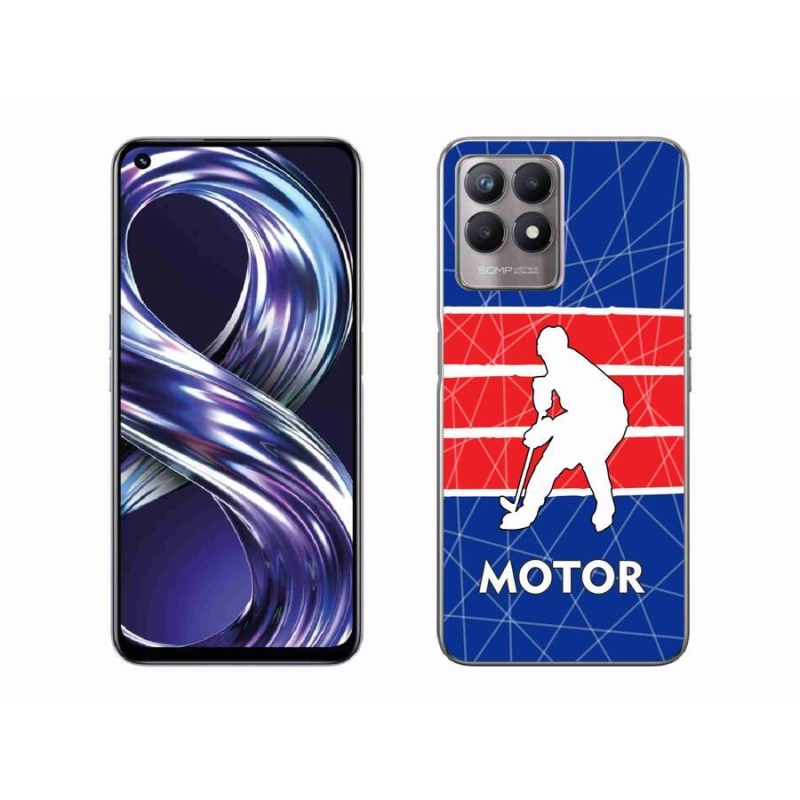 Gélový kryt mmCase na mobil Realme 8i - Motor