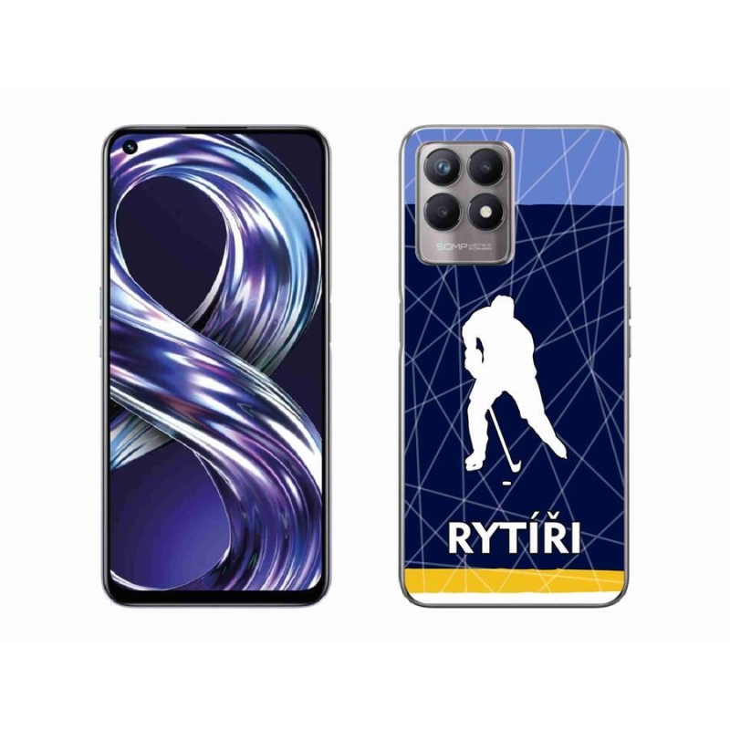 Gélový kryt mmCase na mobil Realme 8i - Rytieri