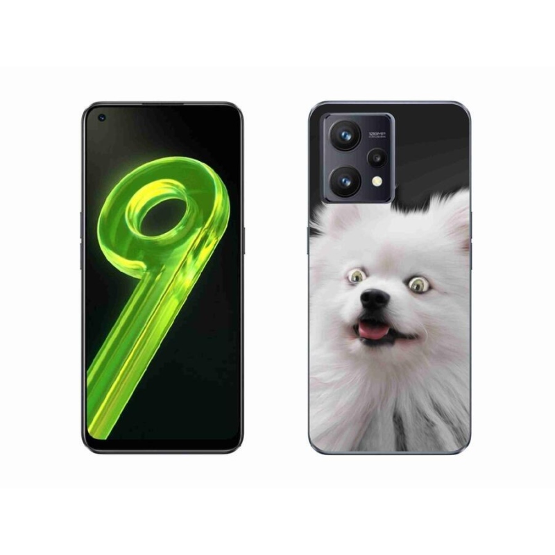 Gélový kryt mmCase na mobil Realme 9 4G - biely špic