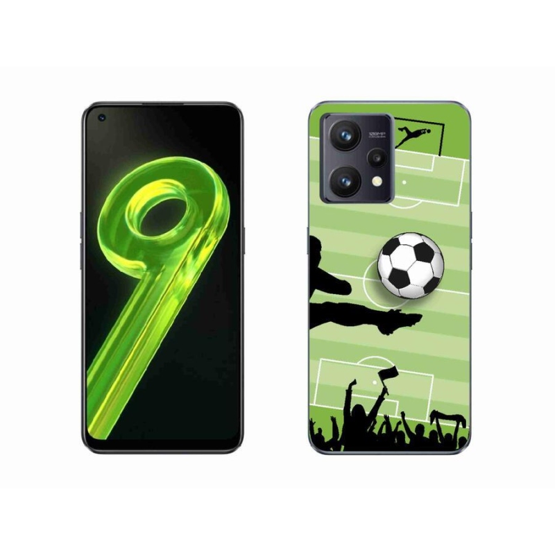 Gélový kryt mmCase na mobil Realme 9 4G - futbal 3