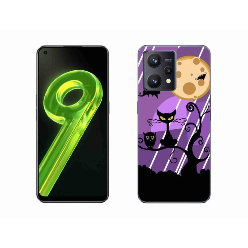 Gélový kryt mmCase na mobil Realme 9 4G - halloween