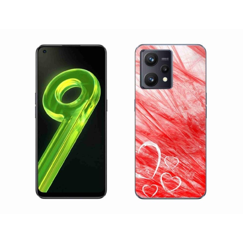 Gélový kryt mmCase na mobil Realme 9 4G - heart