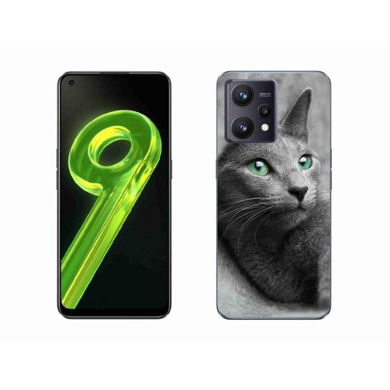 Gélový kryt mmCase na mobil Realme 9 4G - mačka 2