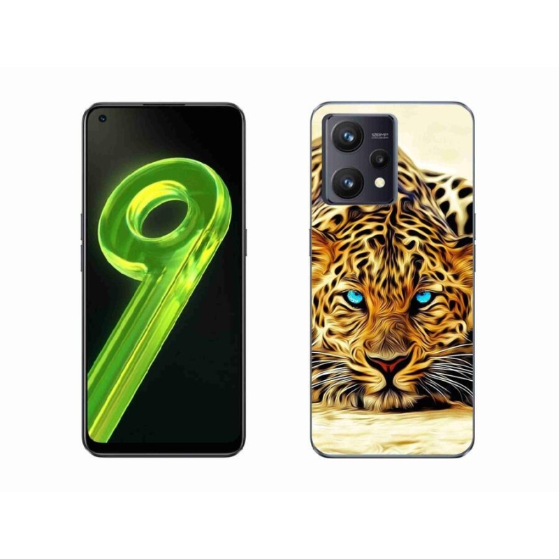 Gélový kryt mmCase na mobil Realme 9 4G - kreslený tiger