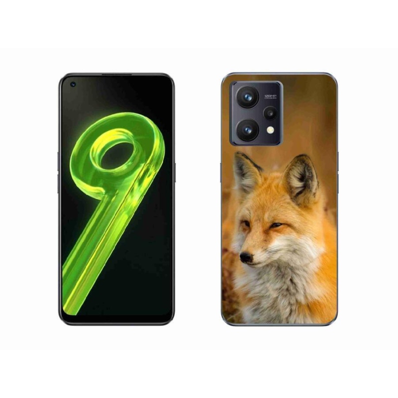 Gélový kryt mmCase na mobil Realme 9 4G - líška