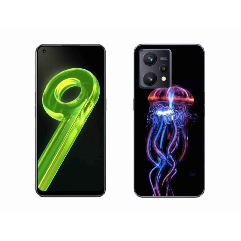 Gélový kryt mmCase na mobil Realme 9 4G - medúza