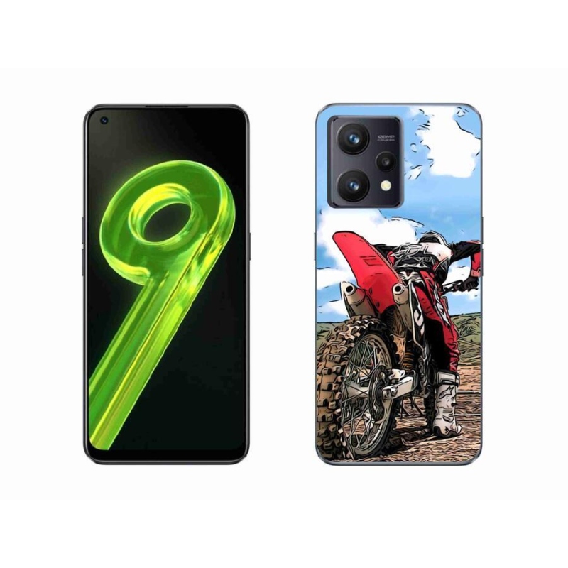 Gélový kryt mmCase na mobil Realme 9 4G - moto