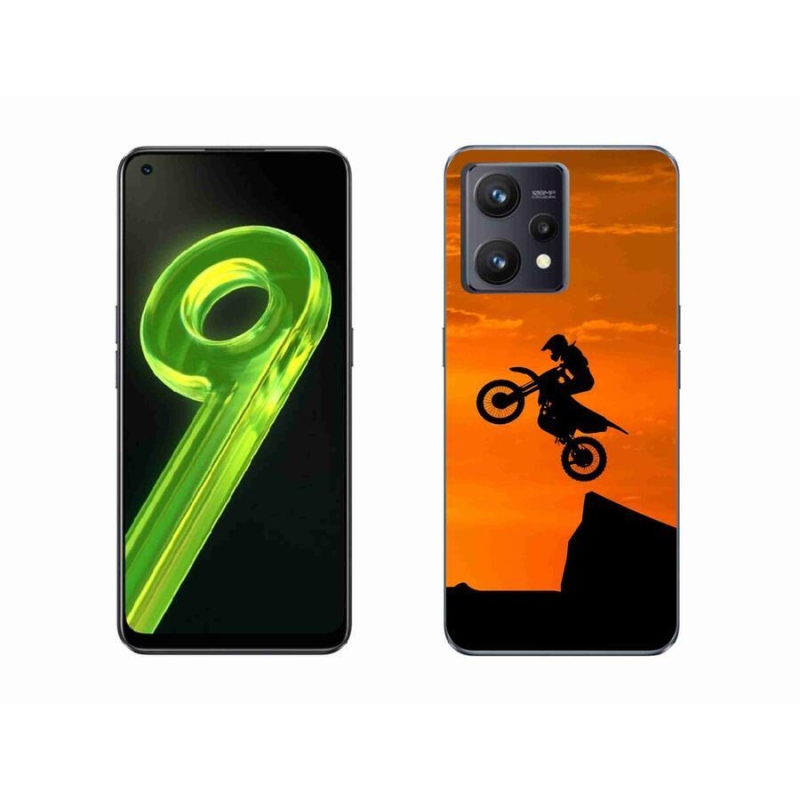 Gélový kryt mmCase na mobil Realme 9 4G - motocross