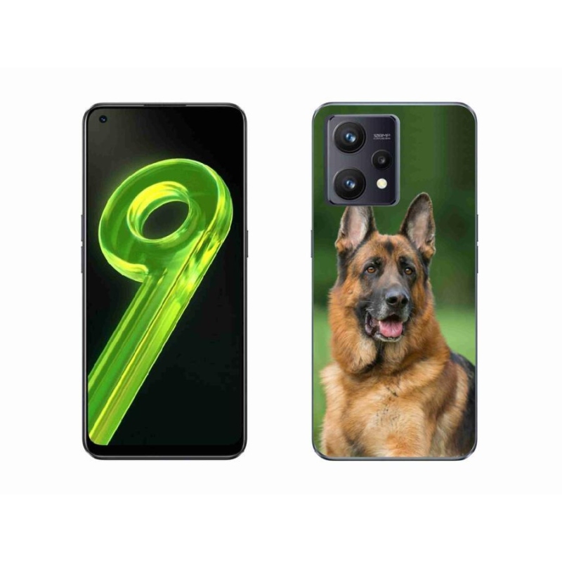 Gélový kryt mmCase na mobil Realme 9 4G - nemecký ovčiak