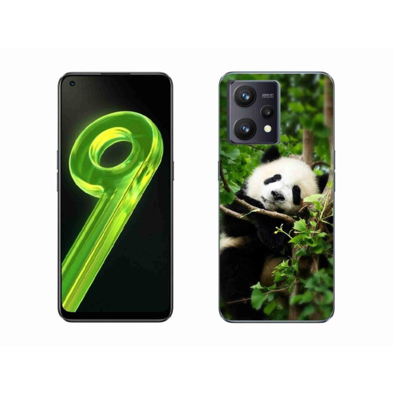 Gélový kryt mmCase na mobil Realme 9 4G - panda