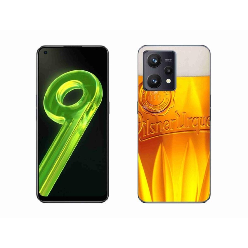 Gélový kryt mmCase na mobil Realme 9 4G - pivo