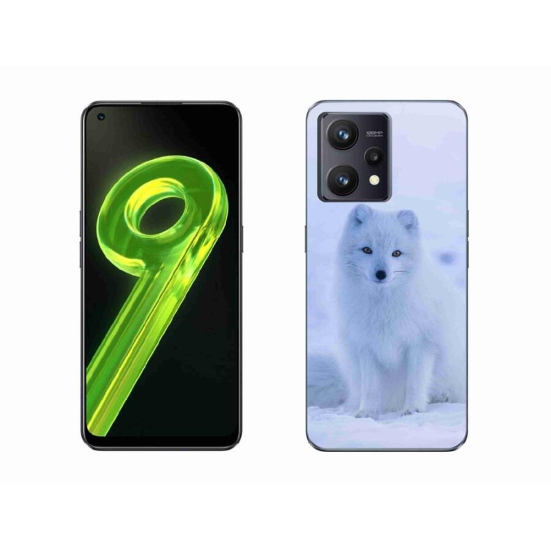 Gélový kryt mmCase na mobil Realme 9 4G - polárna líška