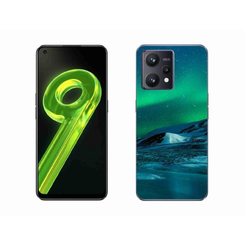 Gélový kryt mmCase na mobil Realme 9 4G - polárna žiara