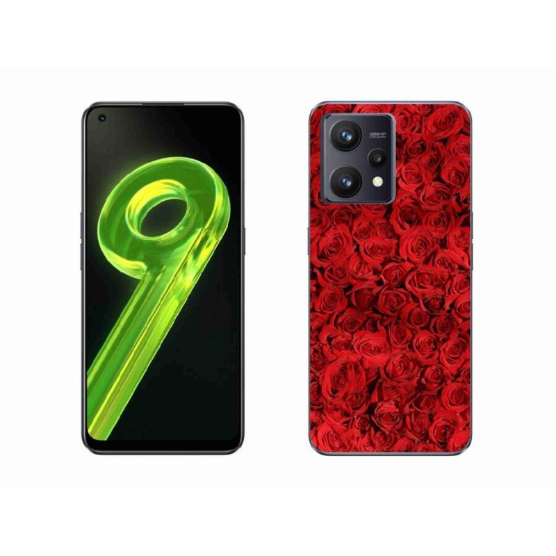 Gélový kryt mmCase na mobil Realme 9 4G - ruža