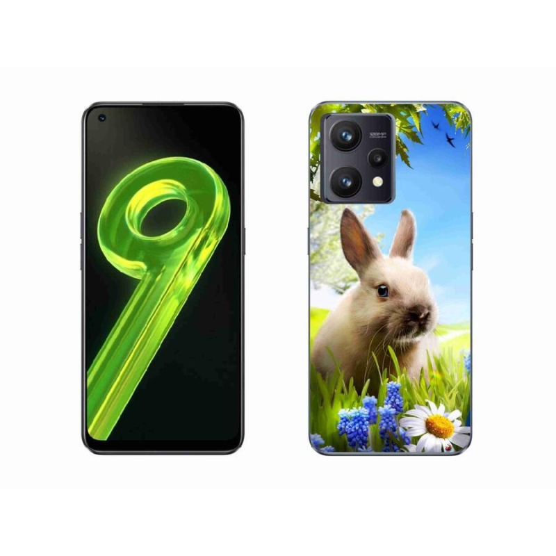 Gélový kryt mmCase na mobil Realme 9 4G - zajačik