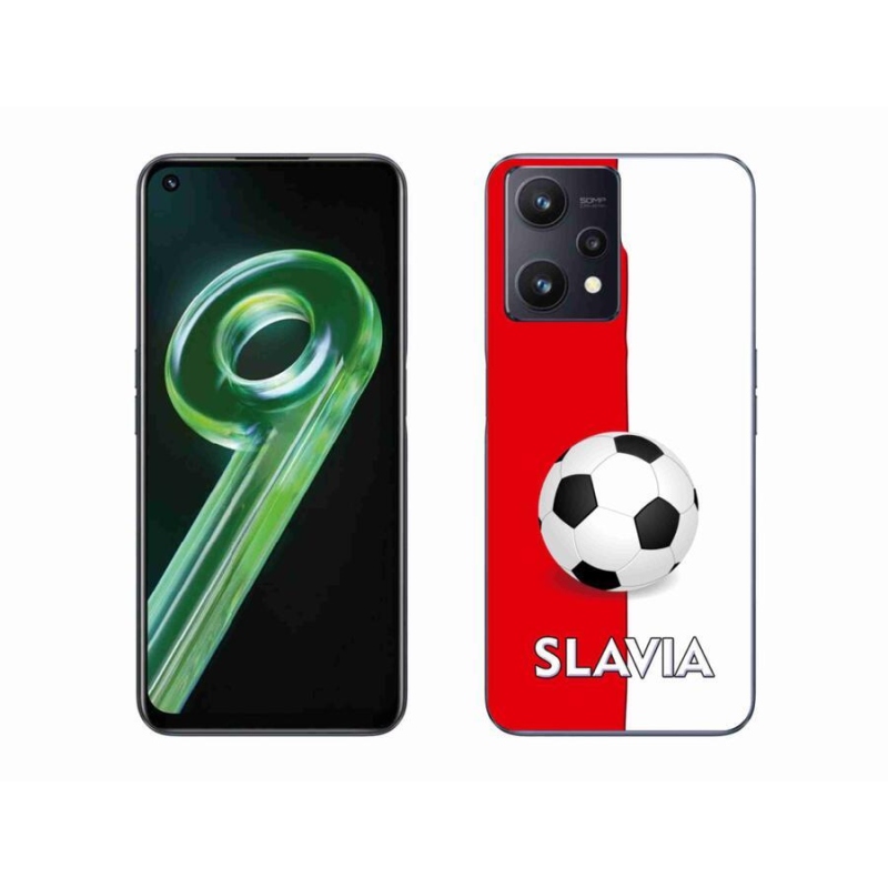 Gélový kryt mmCase na mobil Realme 9 5G - futbal 2