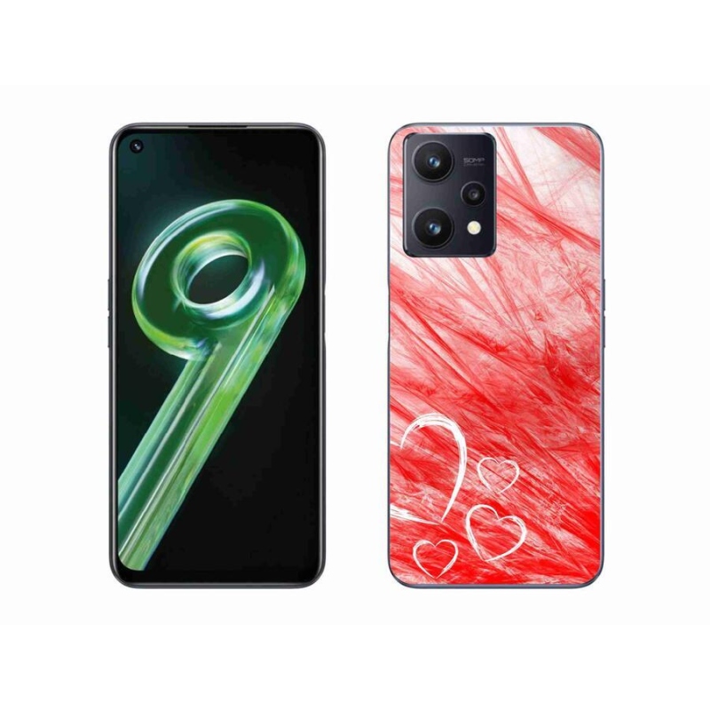 Gélový kryt mmCase na mobil Realme 9 5G - heart