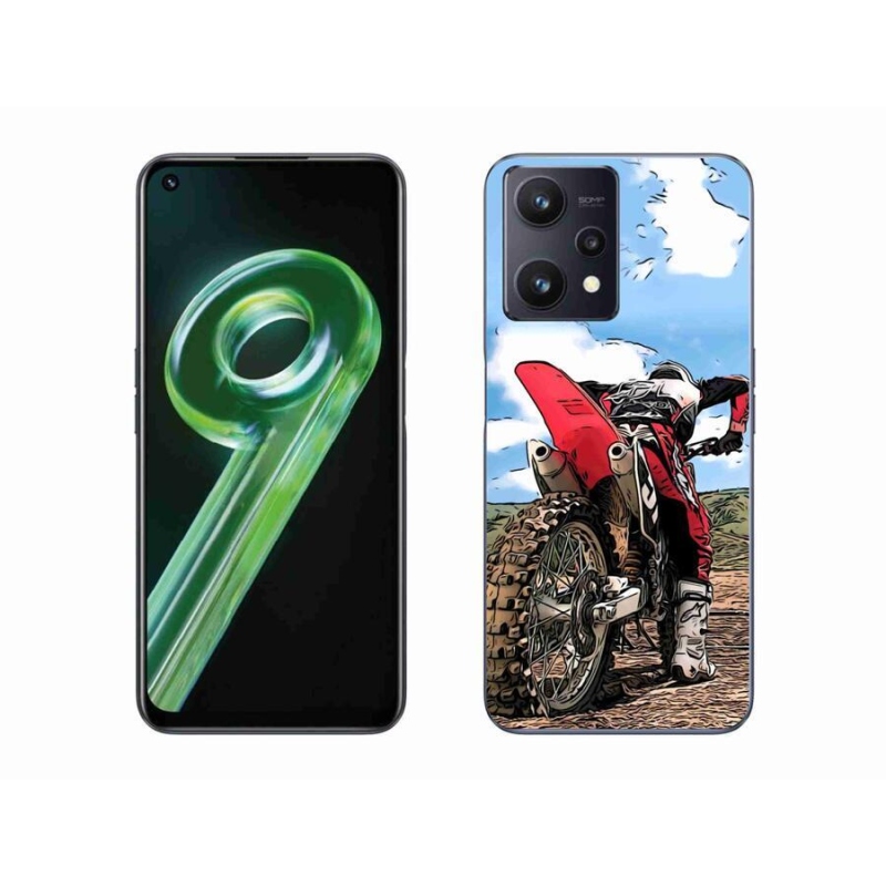 Gélový kryt mmCase na mobil Realme 9 5G - moto