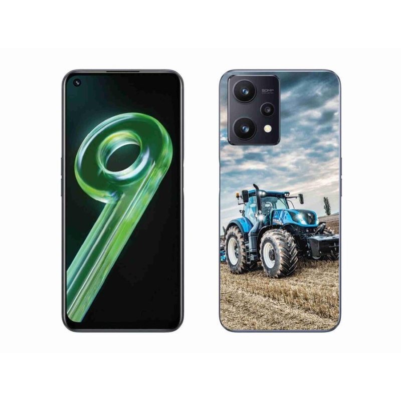 Gélový kryt mmCase na mobil Realme 9 5G - traktor 2