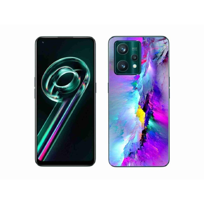 Gélový kryt mmCase na mobil Realme 9 Pro+ 5G - abstrakt