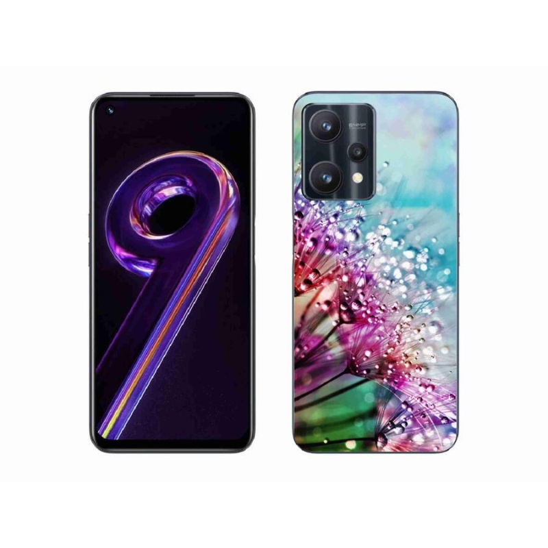 Gélový kryt mmCase na mobil Realme 9 Pro 5G - farebné kvety