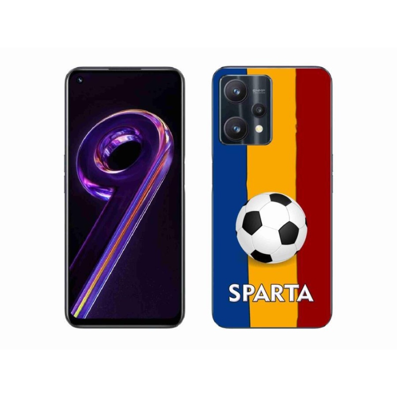 Gélový kryt mmCase na mobil Realme 9 Pro 5G - futbal 1