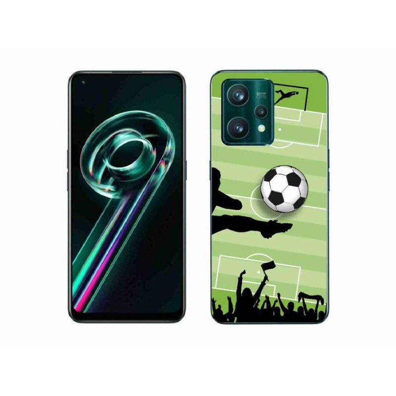 Gélový kryt mmCase na mobil Realme 9 Pro+ 5G - futbal 3