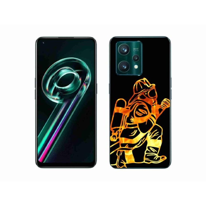 Gélový kryt mmCase na mobil Realme 9 Pro+ 5G - hasič 1