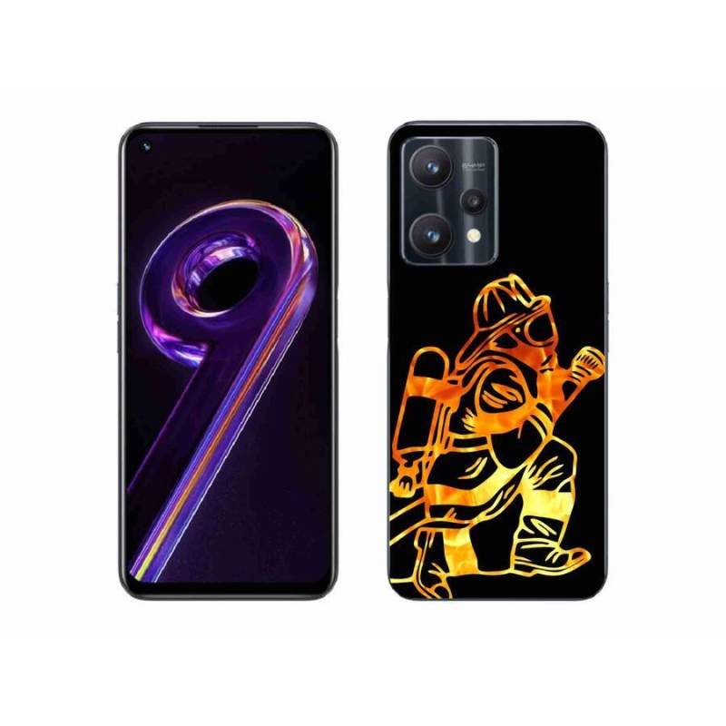 Gélový kryt mmCase na mobil Realme 9 Pro 5G - hasič 1