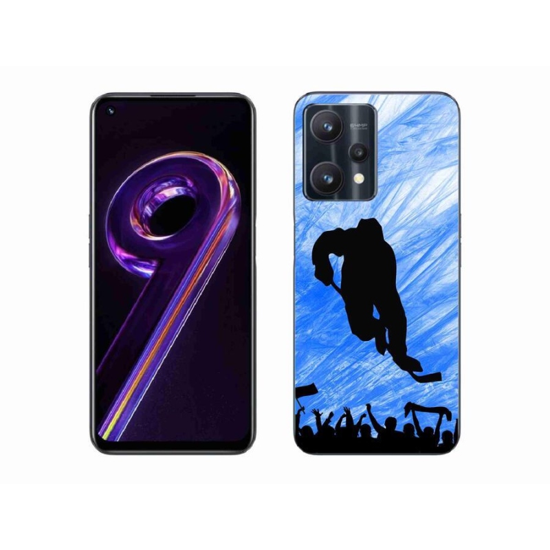 Gélový kryt mmCase na mobil Realme 9 Pro 5G - hokejový hráč